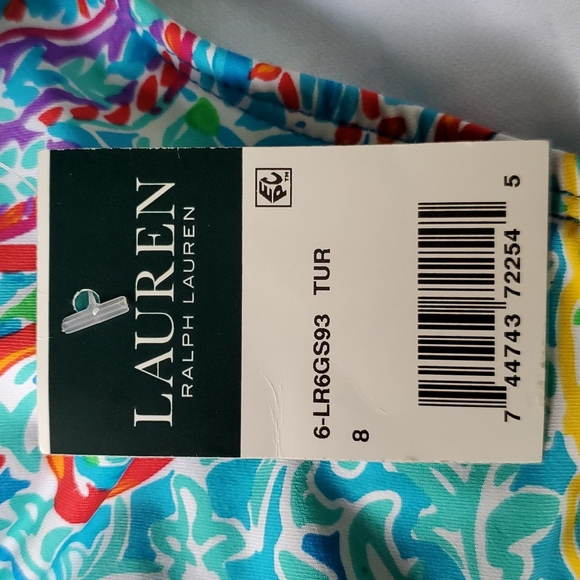 Ralph Lauren paisley bikini bottoms size us 8 - Picture 3 of 4